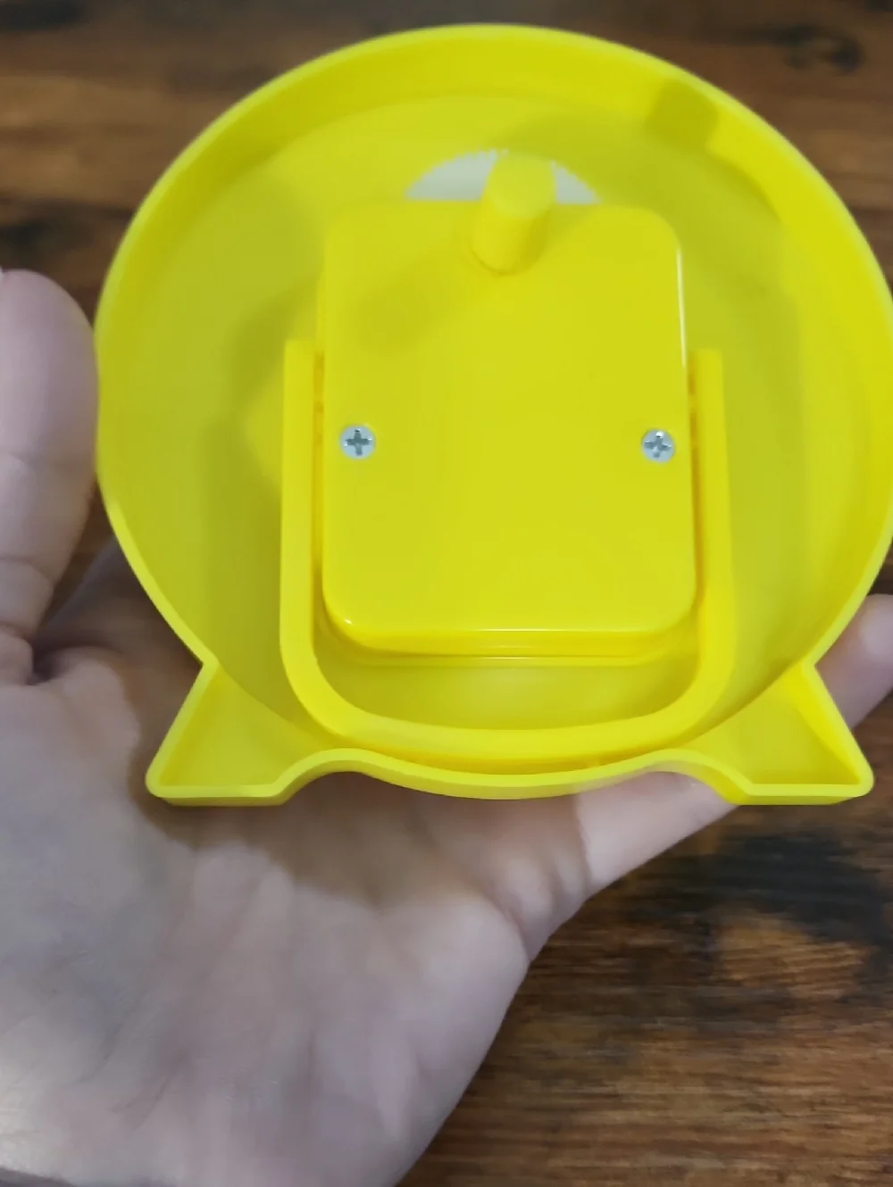 Yellow Learning Clock - Bright Educational Clock 24hr Three-Pin linkage For Kids